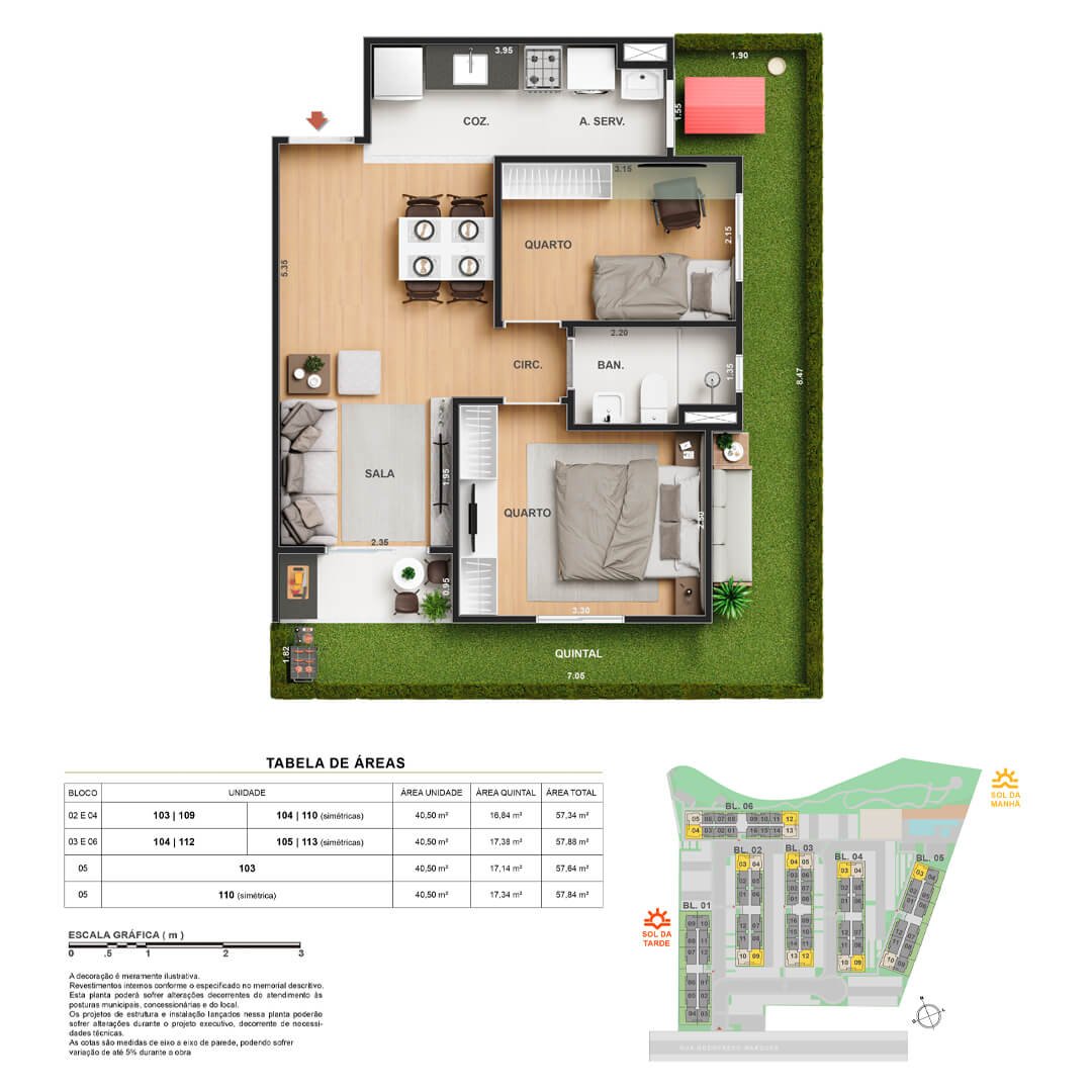 PLANTAS CAMORIM__BL 02 - APTO 109