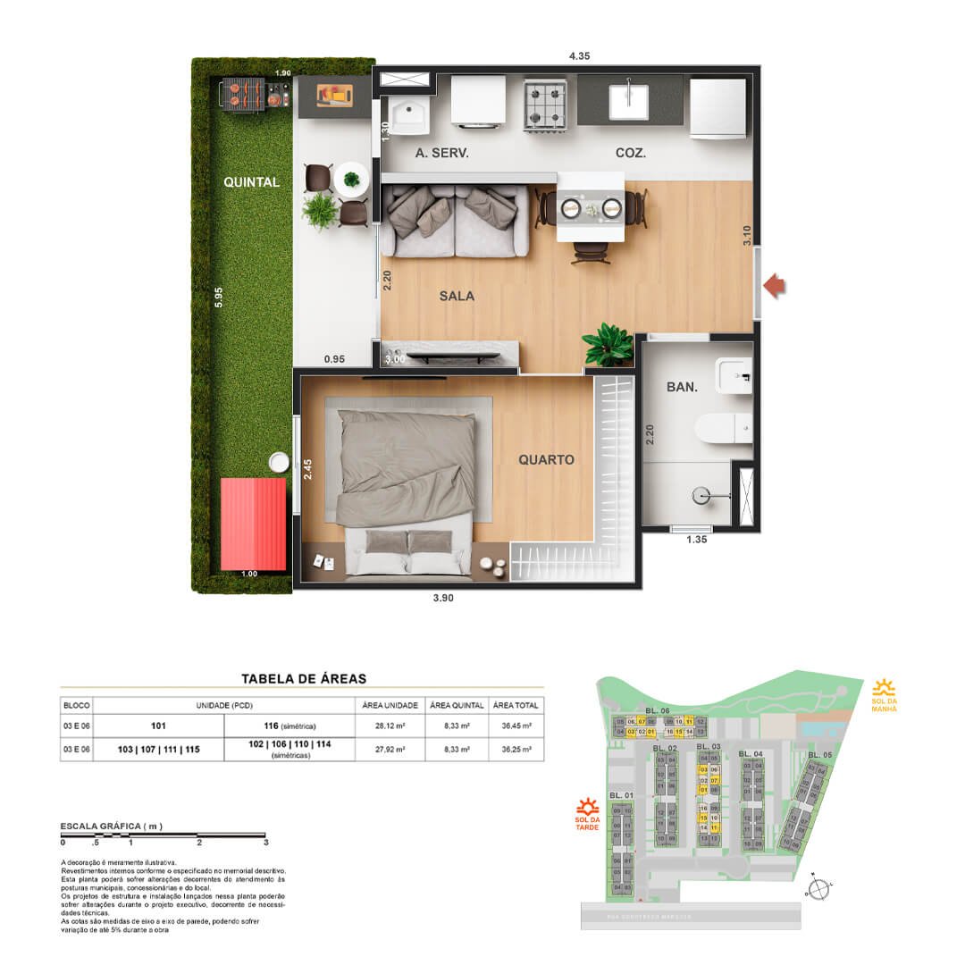 PLANTAS CAMORIM__BL 03 - APTO 101