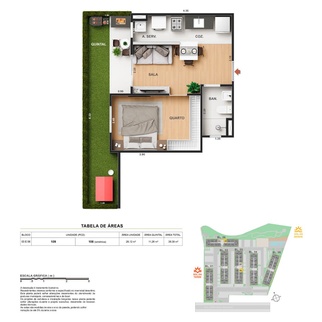 PLANTAS CAMORIM__BL 03 - APTO 109