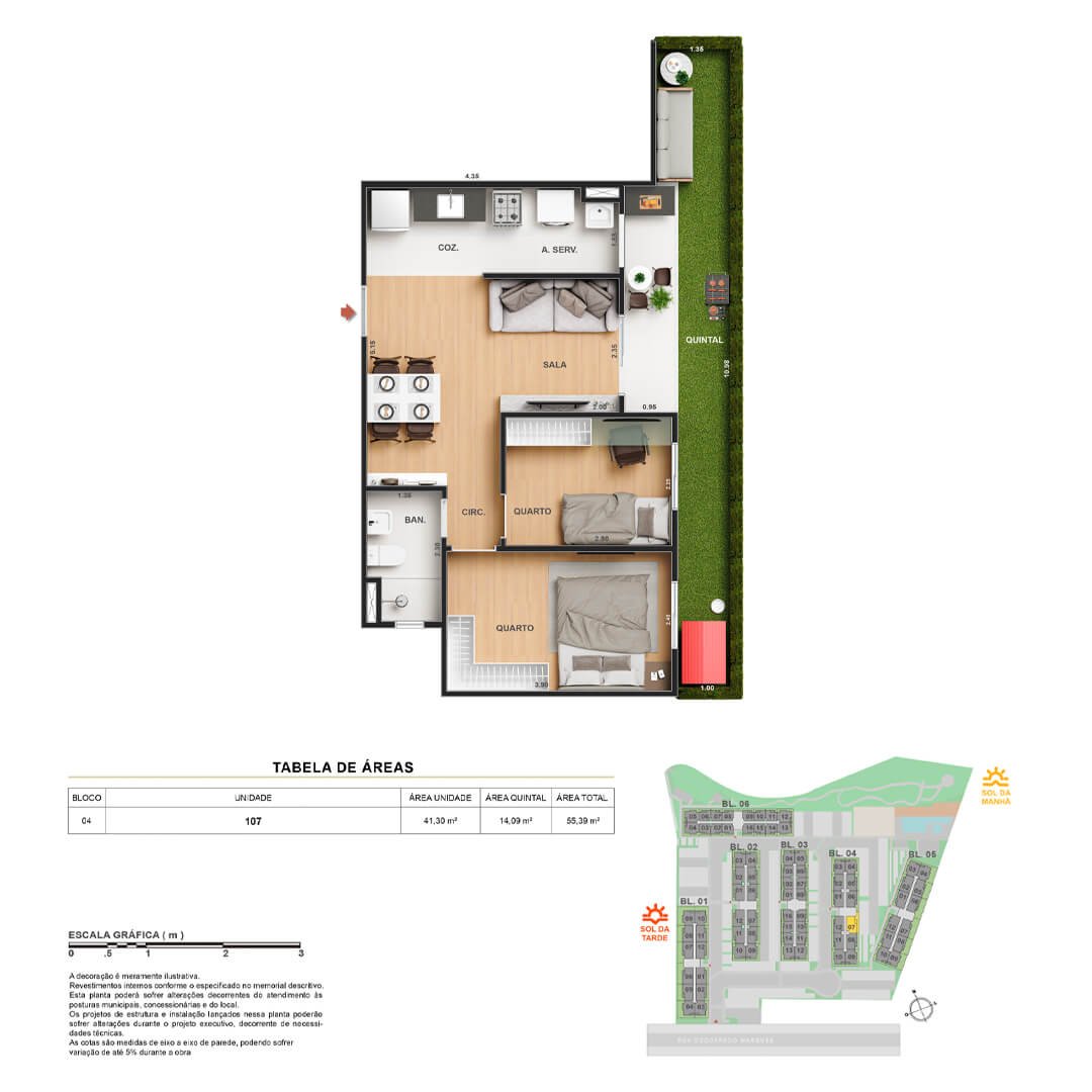 PLANTAS CAMORIM__BL 04 - APTO 107