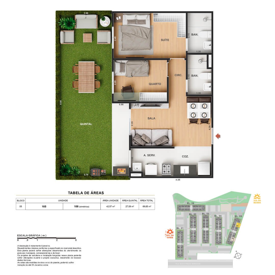 PLANTAS CAMORIM__BL 05 - APTO 105