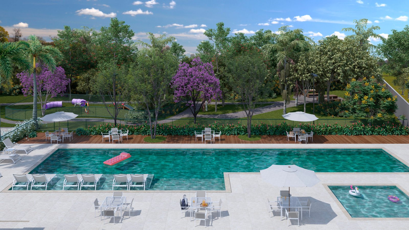 Piscinas Adulto e Infantil